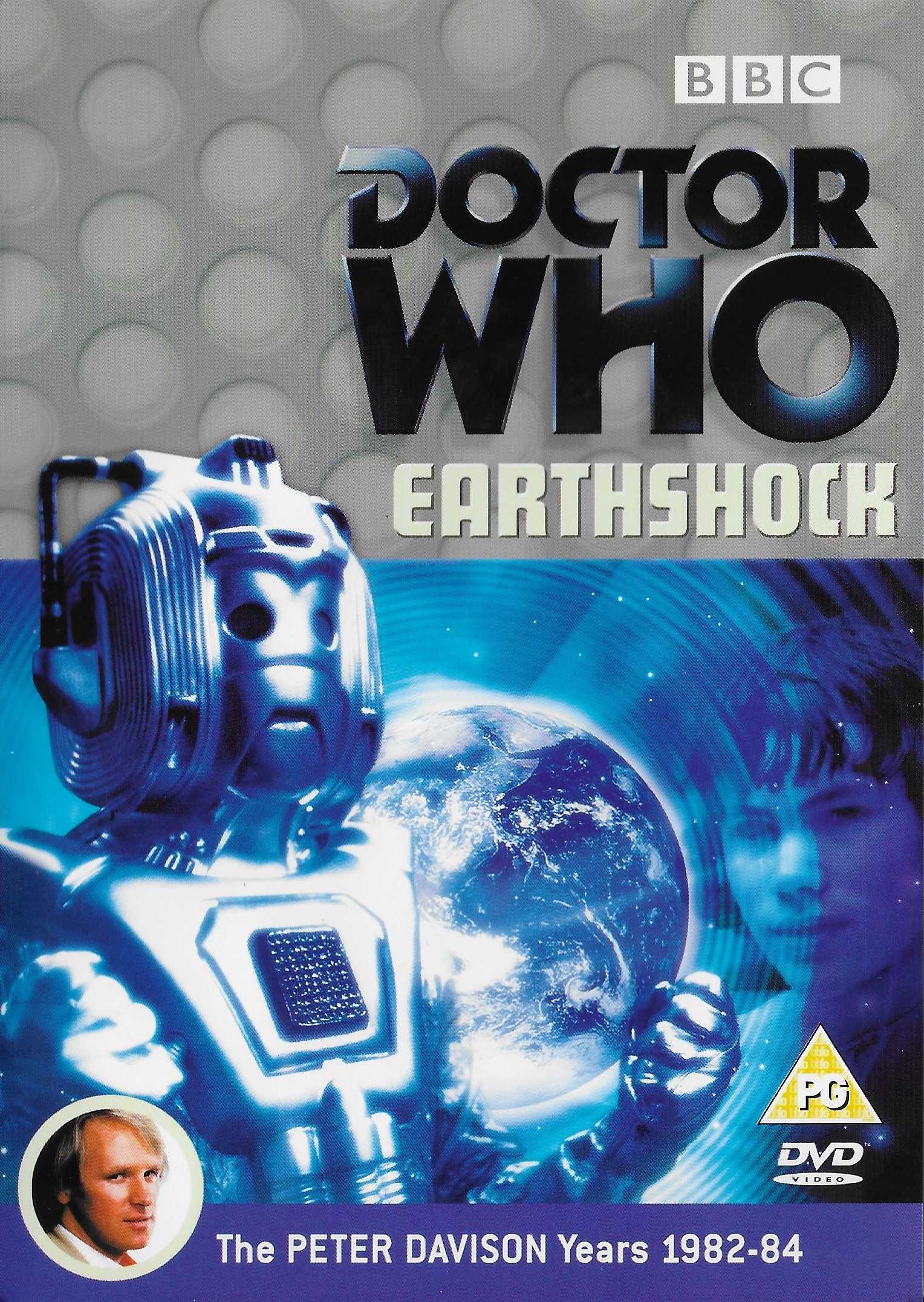 Picture of BBCDVD 1153 Doctor Who - Earthshock by artist Eric Saward from the BBC records and Tapes library